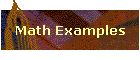 Math Examples